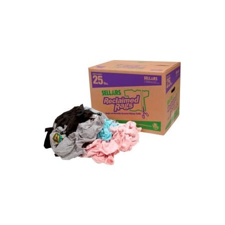 Sellars Reclaimed Rags - Colored Knit/Polo, 25 Lbs. 99205